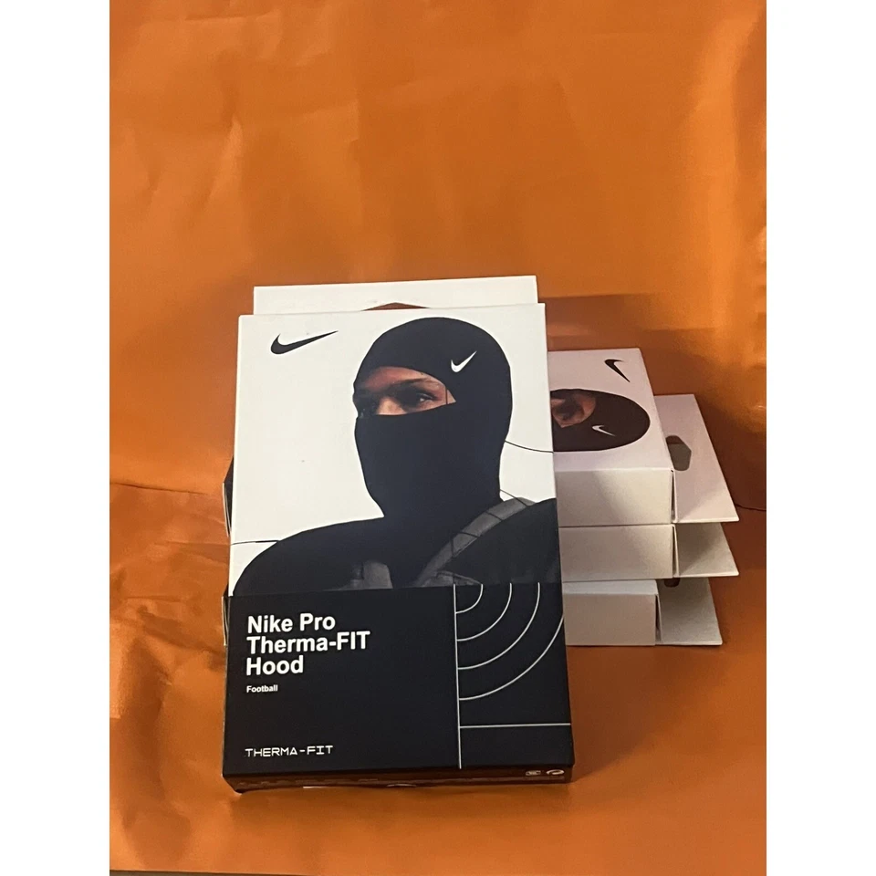 Nike Pro Therma-Fit Hyperwarm Hood Ski Mask Black SHIPS SAME DAY