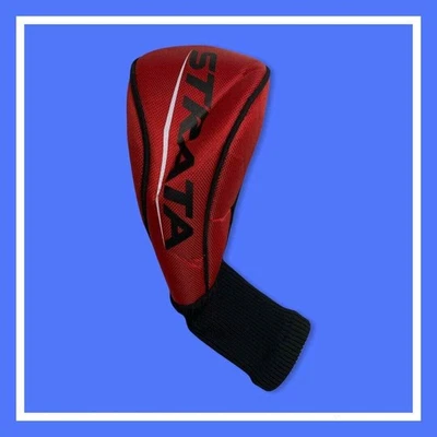 TOP FLITE STRATA FAIRWAY WOOD 3 HEADCOVER Rojo Negro Head Cover Foto 1 de 2