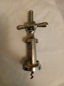 Vintage ITALIEN T-Rahmen Korkenzieher Weinflasche Korkenzieher Markenlos - Bild 1 von 10