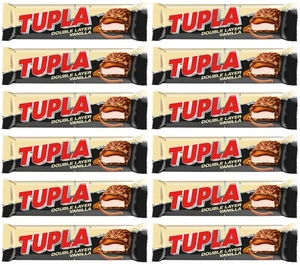 12 Barrette di Cioccolato TUPLA DOPPIA VANIGLIA Gusto Caramelle Dolci 48g - Foto 1 di 7