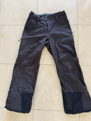 Patagonia Snowshot H2no Vented Snowboard Ski Snow Pants Men’s Size Medium Black - Image 1 of 4