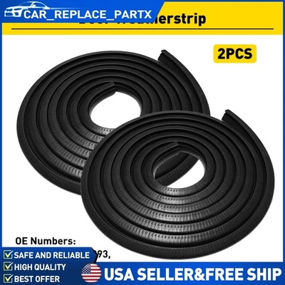 Juego de 2 sellos de goma para puerta para Chevy GMC Suburban C/K 1500 2500 3500 Foto 1 de 4