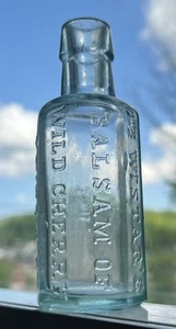 Dr. WISTAR'S BALSAM OF WILD CHERRY Philadelphia 5” Quack Medicine Bottle 1890’s - Picture 1 of 15