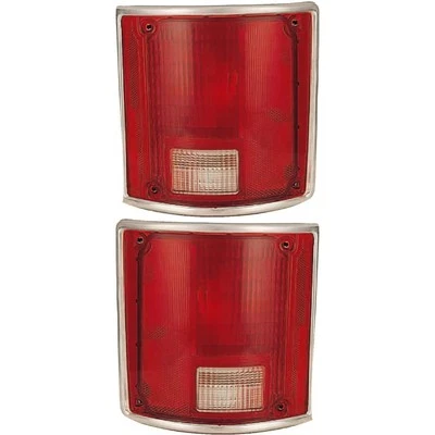 Par de lentes de luz trasera para GMC K25 Suburban Sierra Classic 4,8 L 1978 GM2806901 Foto 1 de 3