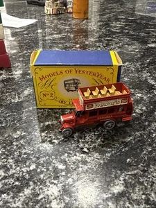 Matchbox Models of Yesteryear 2 B Type Bus Uncommon Very Cool! - Picture 1 of 3