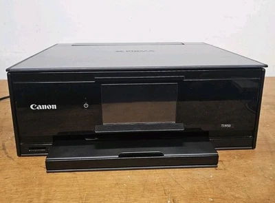 Canon PIXMA TS9150 Wireless Colour All in One Inkjet Photo Printer - Dark Grey - Image 1 of 4
