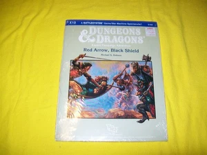 X10 RED ARROW BLACK SHIELD DUNGEONS & DRAGONS TSR - 4 SHRINK - Picture 1 of 2