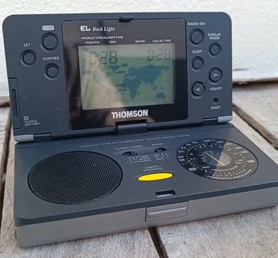 Radio Sveglia Thomson World Time FM Stereo RR90 Vintage  - Bild 1 von 4