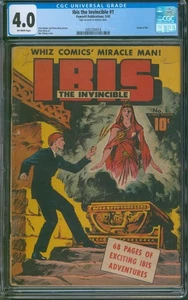 Ibis the Invincible #1 (1943) ⭐ CGC 4.0 ⭐ Origin Issue! Golden Age Fawcett Comic - Picture 1 of 2