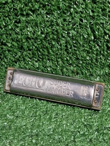 Vintage Echo Super Vamper Harmonica M. Hohner Made In Germany Harmonica. - Picture 1 of 6