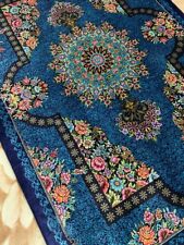 Pppersiann silk rug handmade 100% pure silk W sign/Authentic Qomm Ghomm/KPSI 650