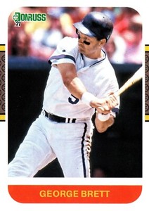 GEORGE BRETT MAJOR LEAGUE BASEBALL CARDS - PICK FROM LIST