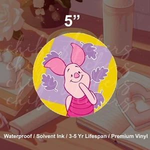 Winnie the Pooh Piglet Tigger BFF Disney Vinyl Laptop Decal Sticker Waterproof - Picture 1 of 2