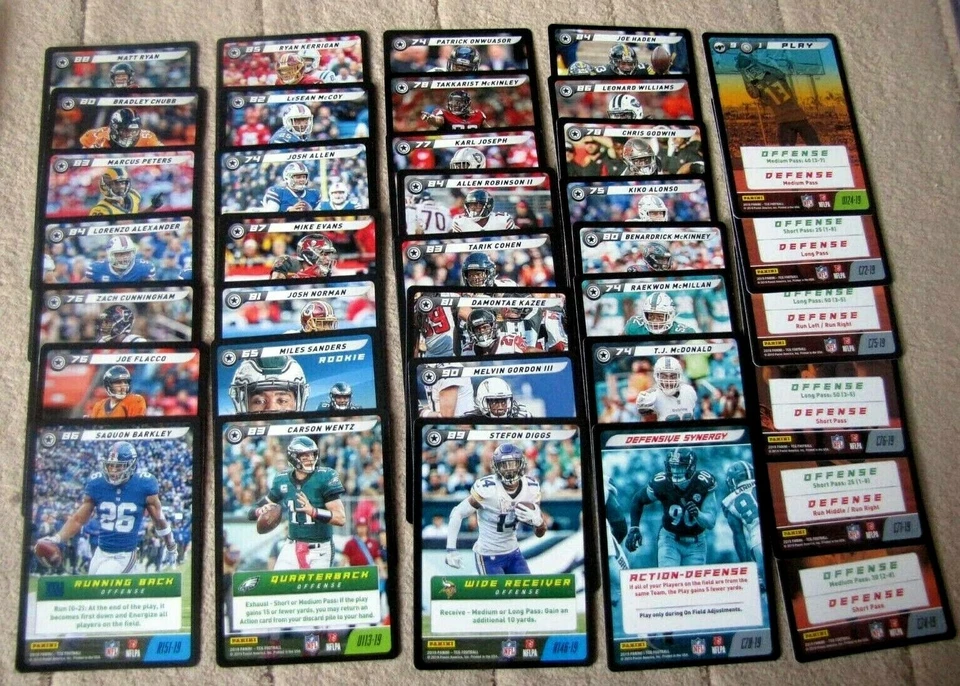 2019 NFL Five Trading Card Game Common & Uncommon (Pick Your Players) - Image 1 of 1