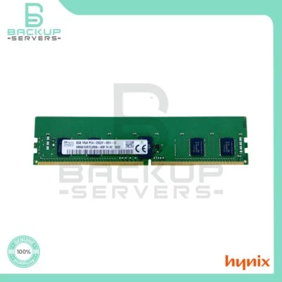 Hynix 8GB HMA81GR7CJR8N-WM 2933MHz PC4-23400 288-Pin CL21 1Rx8 ECC Reg Memory - Image 1 of 3