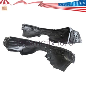 New For Honda Civic 2016-2018 Front Driver & Passenger Side Fender Liner Set - Picture 1 of 10