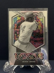 Jim Rice 2021 Panini Mosaic Vintage #V1 Boston Red Sox - Picture 1 of 2