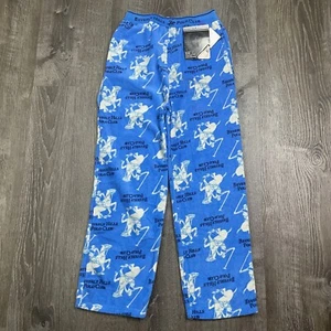 NWT Beverly Hills Polo Club Boys Pajama Pants Blue Logo Fleece Size 12 / 14 - Picture 1 of 4