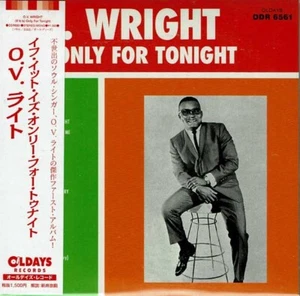 ＊O.V. WRIGHT (If It Is) Only For Tonight [Paper Sleeve CD] - Picture 1 of 2