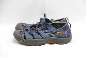 Keen Sandals Kids Youth Size 2 Blue Seacamp II Water Washable Sport 1010962 - Picture 1 of 7