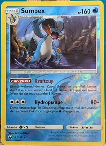 POKEMON - Sturm am Firmament - Sumpex - 35/168 - REVERSE HOLO - alemán - Imagen 1 de 1