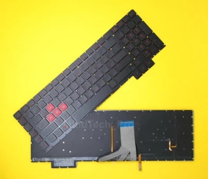 DE Tastatur HP Omen 17-an100 17-an101ng 17-an102ng 17-an103ng 17-an104ng Backlit - Afbeelding 1 van 3