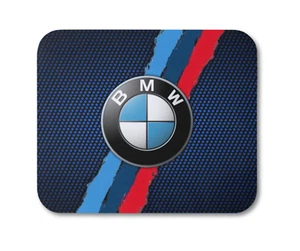 BMW Mouse Pad, BMW Blue Mouse Pad, BMW Custom Mouse Pad, BMW Logo Desk Mat - Afbeelding 1 van 1