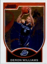 A6444- 2007-08 Bowman Chrome BK Scheda # S 1-110 Voi Pick- 10 + Gratuito US Nave