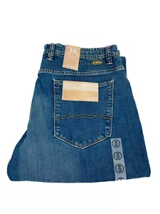 Canda C&A Herrenjeans normale Passform gerades Bein blau Denim Gr. 38 tatsächlich 37x30 - Bild 1 von 8
