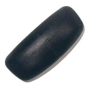 Estuche rígido Salvatore Ferragamo negro para gafas de sol con cubierta - Imagen 1 de 9