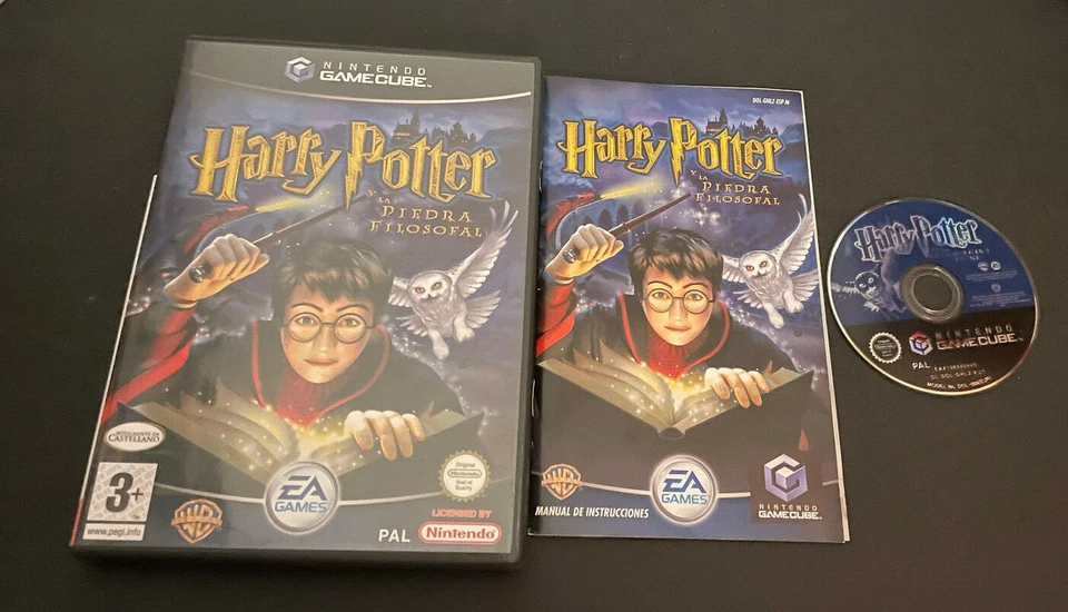 Harry Potter Und La Stein der Weisen Gamecube Game Cube Pal Spanisch - Bild 1 von 1
