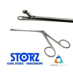 Karl Storz N2990 Blakesley Nasal Forceps # 0 3.5mm x 7mm Cups Fenestrated 7-1/8" - Picture 1 of 4