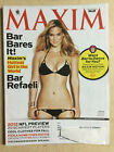 september 2012 Maxim #176 Bar Refaeli sexy cover Dominque Storelli + Leila Lopes