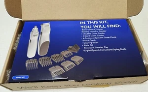 Wahl Groomsman Akku Bartschneider Set für Schnurrbärte & Nasenhaarpflege 5621 - Bild 1 von 11