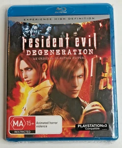 Resident Evil ( Degeneration ) Blue-ray Disc 2008 DVD Movie Brand New & Sealed - Picture 1 of 4