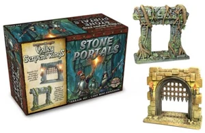 Shadows of Brimstone Valley of the Serpent Kings Expansion Stone Portals Terrain - Picture 1 of 3