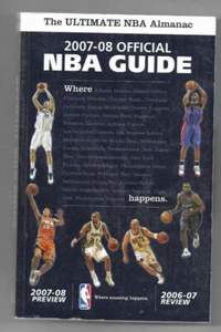 2007-08 Official NBA Guide Shaq Wade James  - Picture 1 of 1