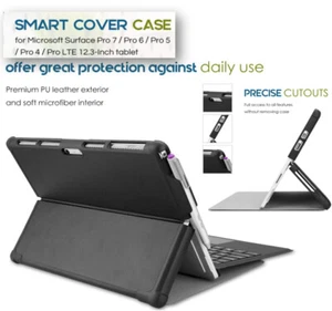 CASE For Microsoft Surface Pro 6/5/4/ Pro 2017 Compatible Type Cover Keyboard T - Picture 1 of 12