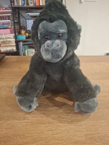 Fahlo - Gorilla Plush (Silverback) Rare Stuffed Animal Soft - Picture 1 of 7