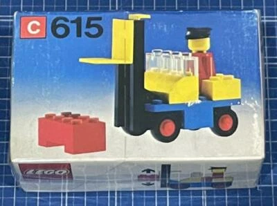 LEGO Legoland Fork Lift With Driver C615 C 615 In 1975 New Retired - Image 1 of 4