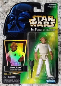 ADMIRAL ACKBAR 1997 Kenner Hasbro Star Wars: The Power of the Force Figure - Picture 1 of 2