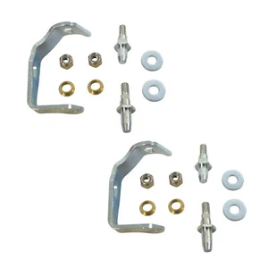 Par de pasadores de bisagra de puerta y kit de soporte delantero lado del conductor LH para 99-07 Chevy GMC 38456 - Imagen 1 de 3