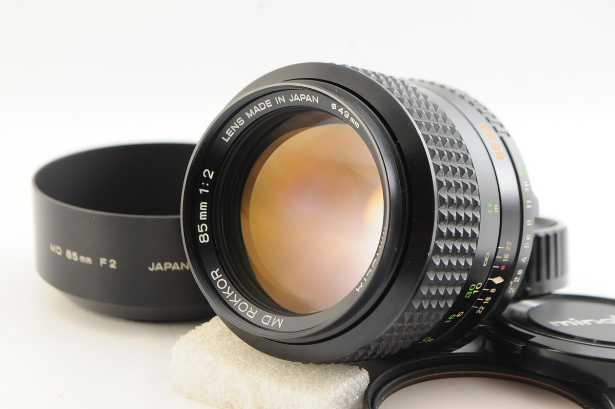 Minolta MD 85mm Focal Camera Lenses for sale - eBay Minolta MD 85mm Focal Camera Lenses for sale - eBay