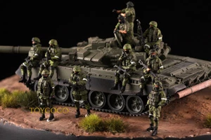 Mano - Figuras pintadas 1/72 Escuadrón de Combate Pesado Ruso Modelo Guerra Moderna - Imagen 1 de 24