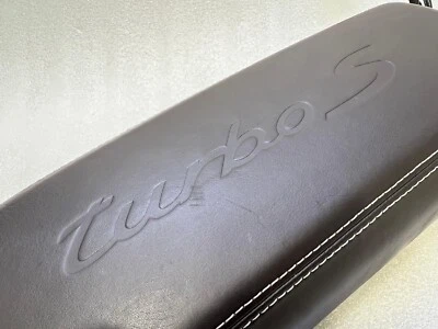 REPOSABRAZOS ESPRESSO MARRÓN TURBO PARA Porsche 991 911 mk2 2017-2019 Foto 1 de 4