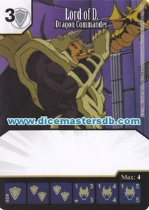 Lord of D. Dragon Commander #029 - Yu-Gi-Oh! - Dice Masters - Picture 1 of 1
