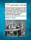 Lewis H. Hyde, appellant vs. the Continental Tr. Carter<|