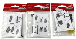 3x Herpa MINIKIT - Bausatz 1:87 Mercedes SLK, BMW 3er, VW Golf - INKgrafiX TOYS - Picture 1 of 5