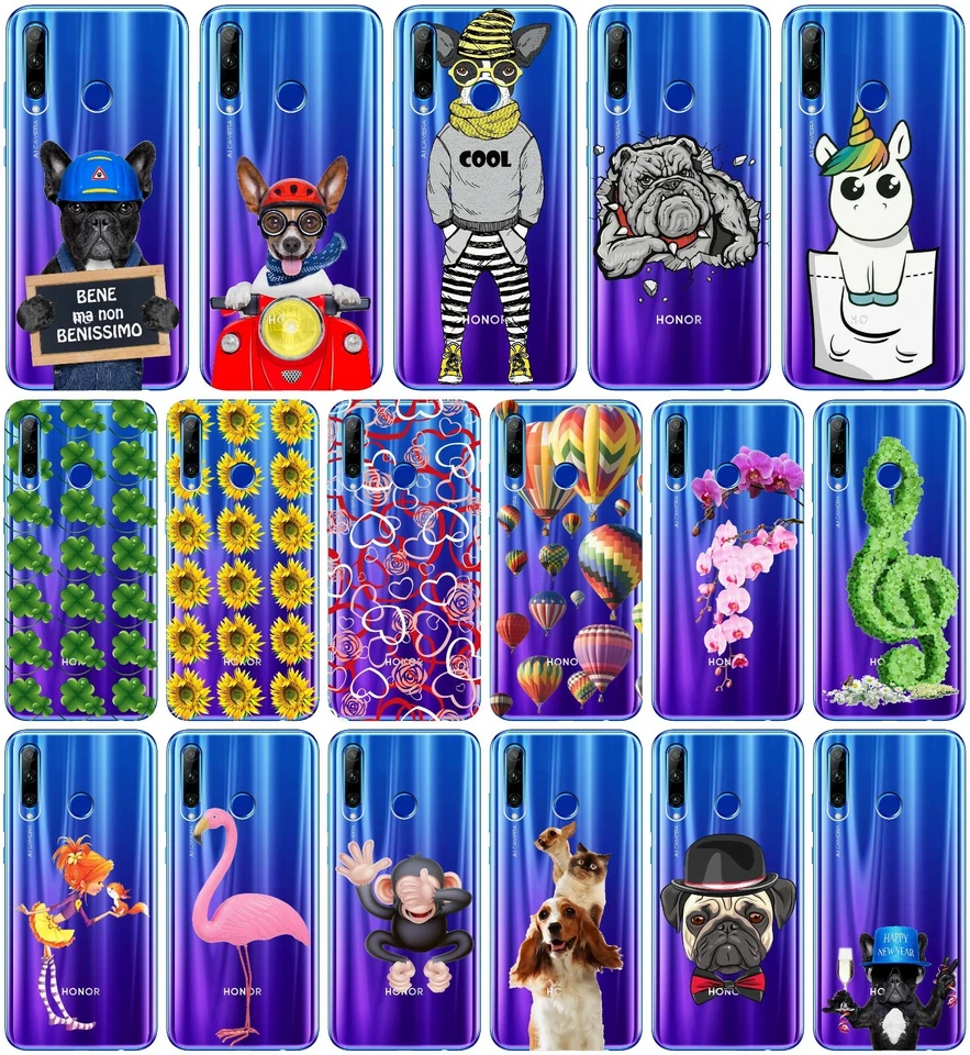 Cover custodia case morbida in TPU silicone per HUAWEI HONOR 9x (normale) f T6 - Immagine 1 di 1