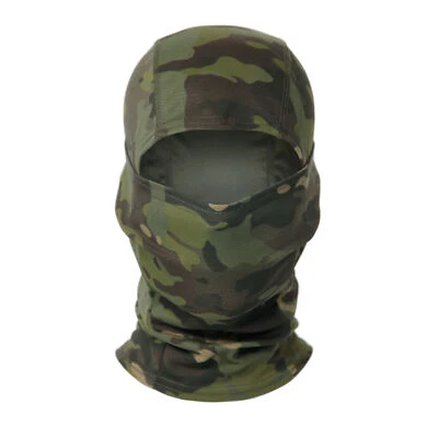 Máscara facial táctica de camuflaje pasamontañas caza bufanda prendas para la cabeza pañuelo bufandas Foto 1 de 4